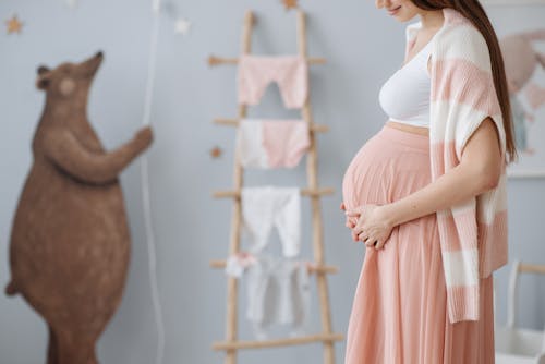 คลังภาพถ่ายฟรี ของ กระโปรงสีชมพู, การคลอดบุตร, การตั้งครรภ์