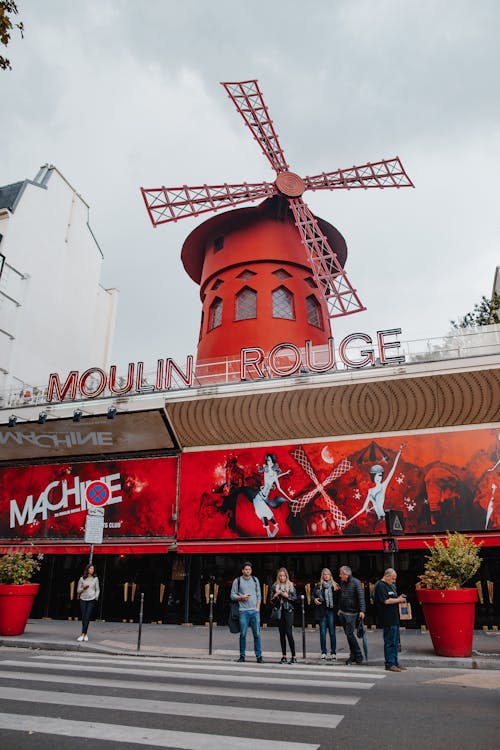 
The Moulin Rouge in Paris