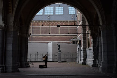 Ingyenes stockfotó Amszterdam, bicikli, boltív témában