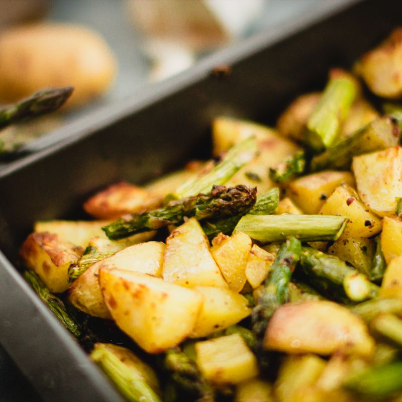 Roasted Asparagus and Almond Dip