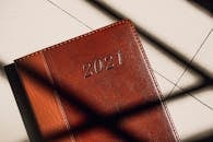 A Leather Covered Planner