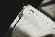 A Page of a Planner