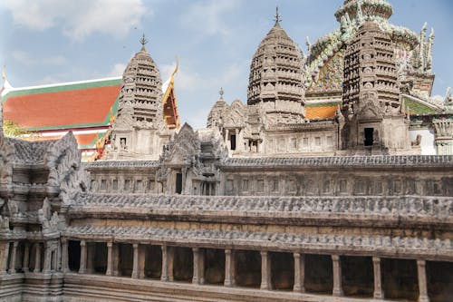 abide, angkor wat, anıtlar içeren Ücretsiz stok fotoğraf