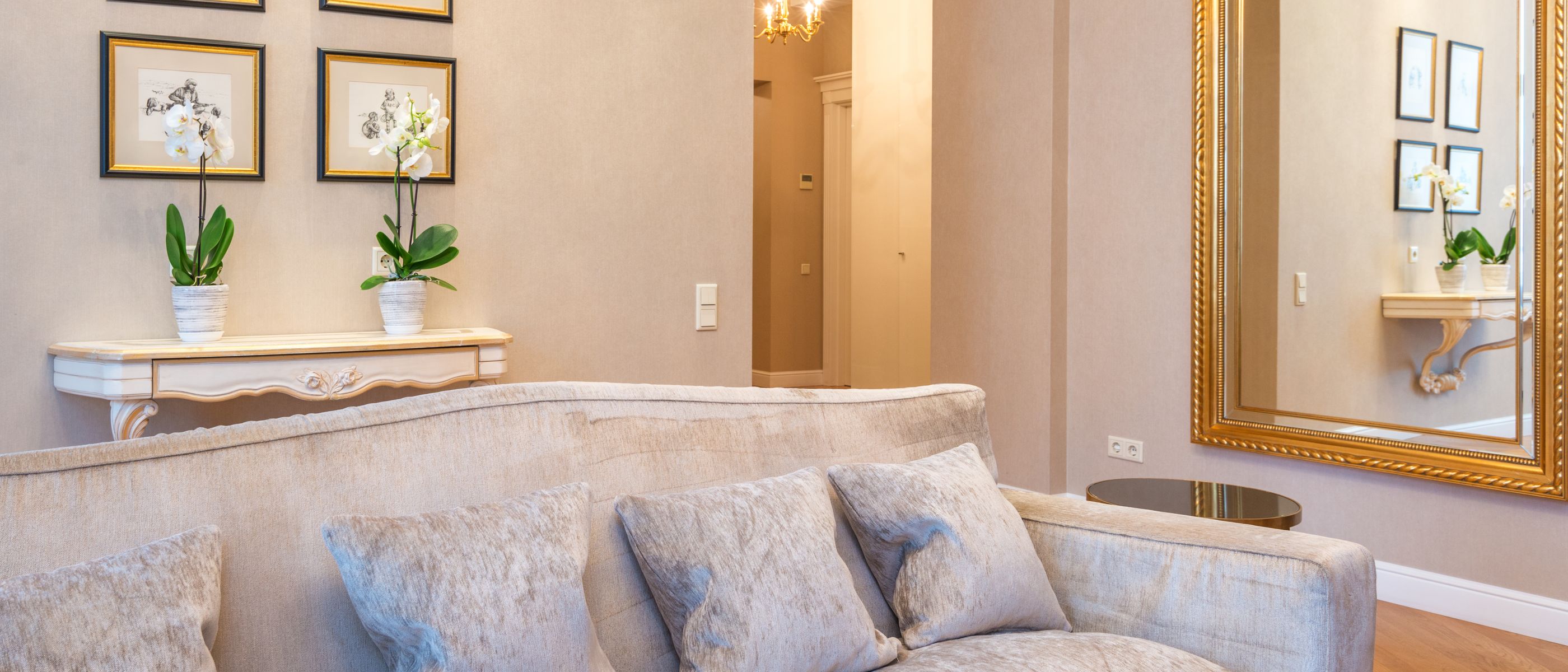 Interior Painting in Turnpike Lane — careful masking before painting begins