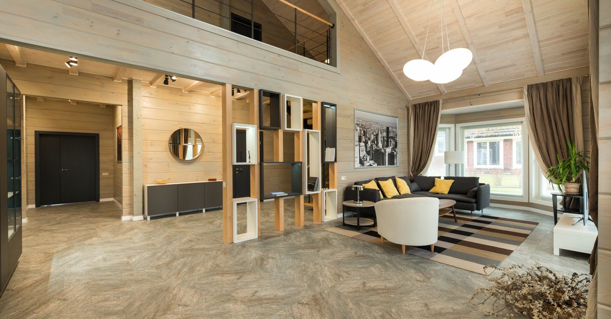 Large home interior