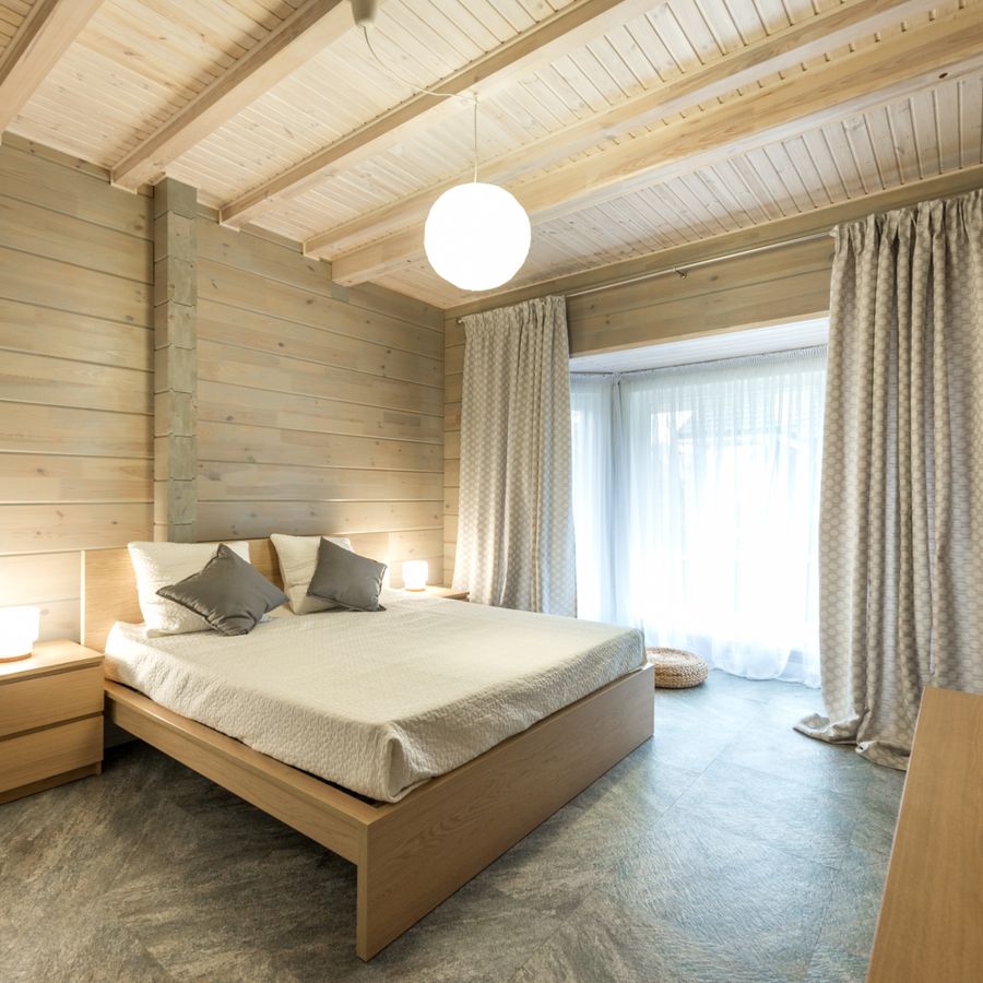 The Editor's Flat — bedroom