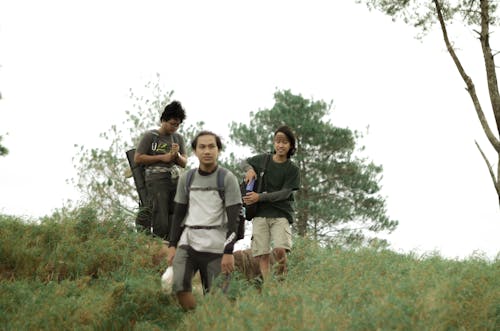 Group of Men Hiking