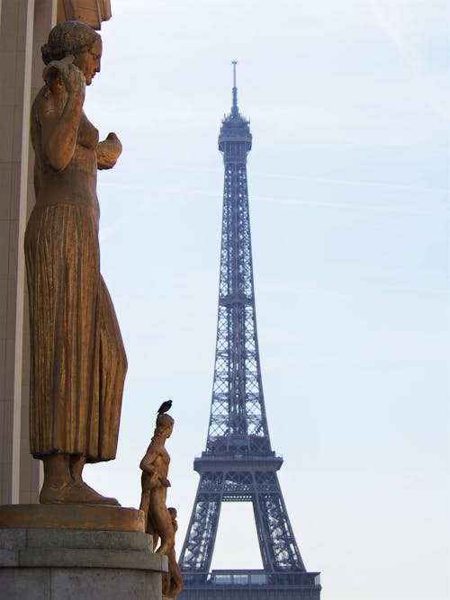Gratis lagerfoto af Eiffeltårnet, Frankrig, historisk