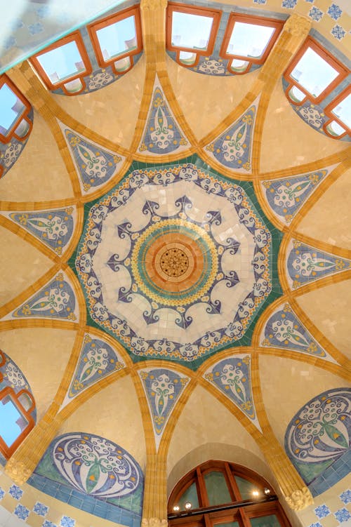 Colorful Dome Ceiling