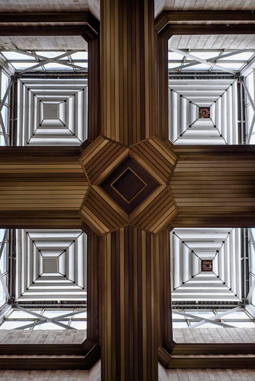 Ceiling Detail of a Building