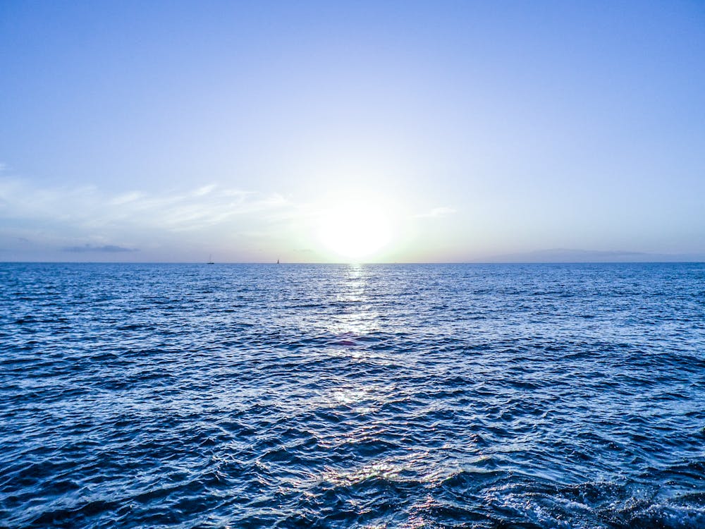 Sea and Sky Horizon Photo