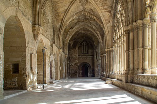 Interior of the Cathedral of St. Mary of La Seu Vella