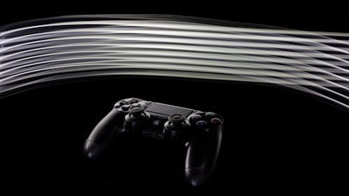 Close-Up Shot of Playstation Controller