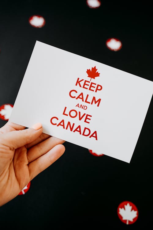 Безкоштовне стокове фото на тему «вертикальні постріл, день канади, зберігай спокій і люби Канаду»