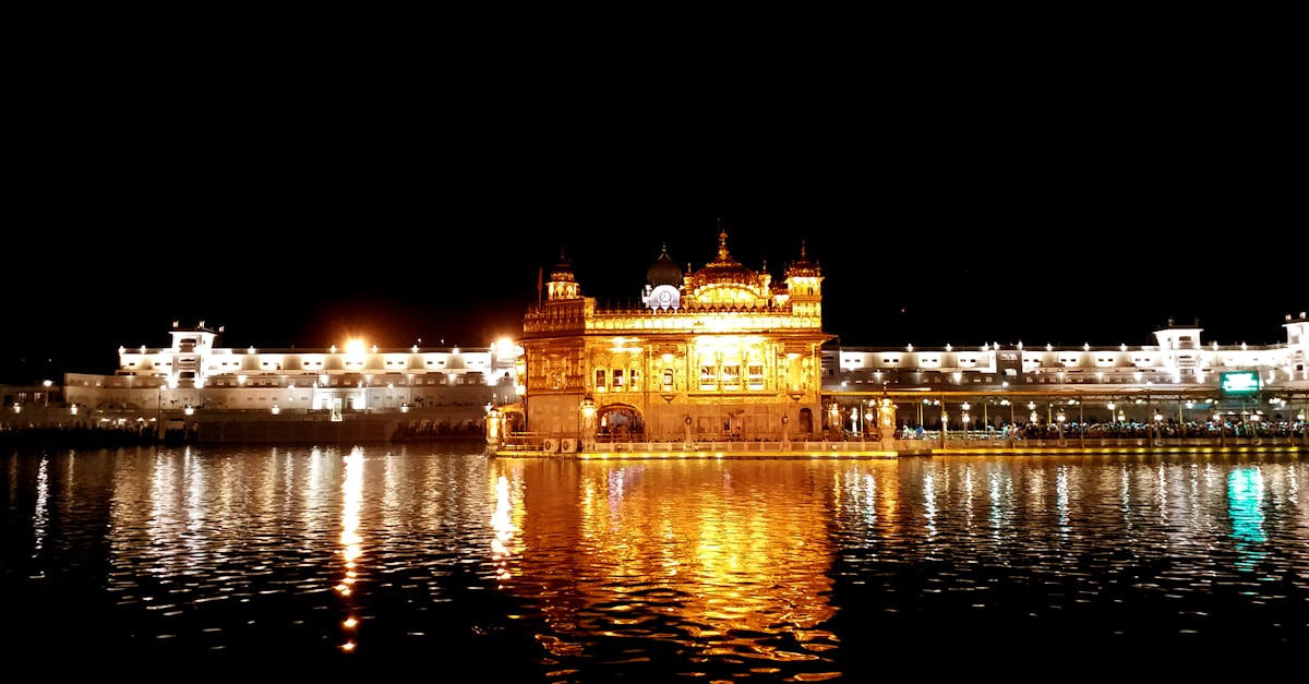 Free stock photo of Golden Temple, Golden Temple night
