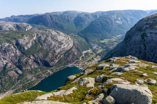 Immagine gratuita di bel paesaggio, fotografia della natura, kjerag