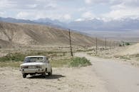 Unpaved Pathway on a Countryside