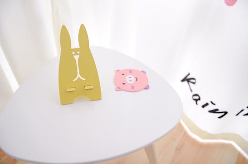 Yellow Rabbit Table Decor