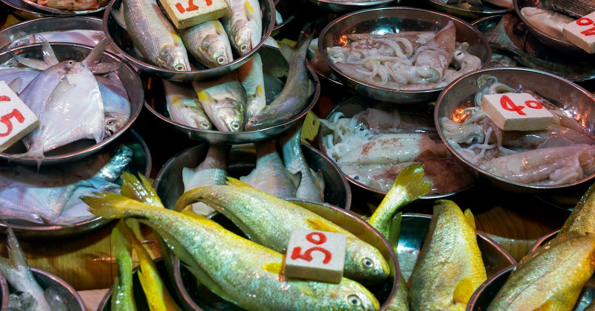 Free stock photo of asian food, fish, fish market