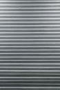 Textured smooth wall with metal profile