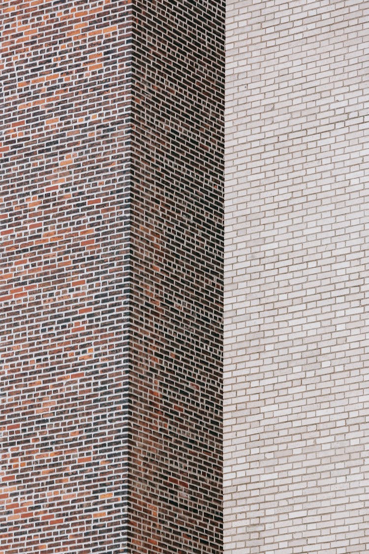 Brick Wall Of Building In Daytime