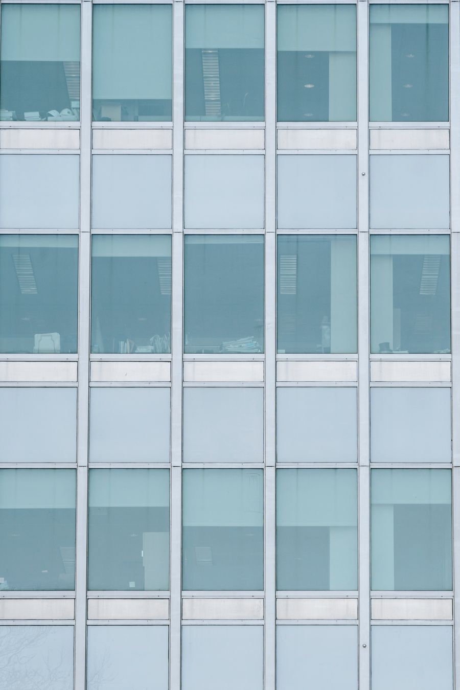Glass facade of the high-rise housing the Meridian Advisory office at Menara Meridian, Kuala Lumpur