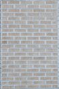 Wall made of rows of bricks