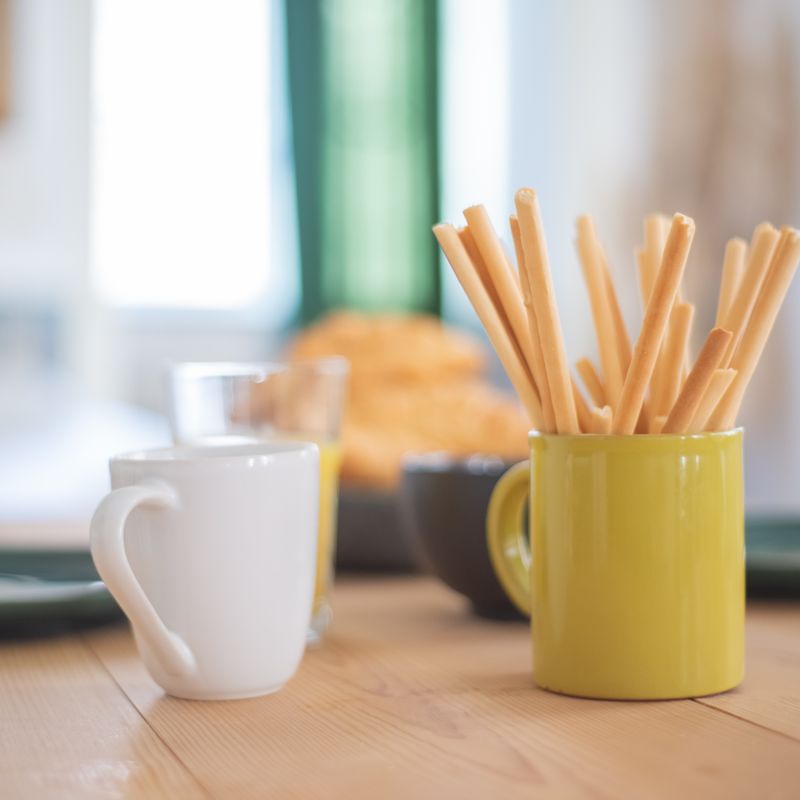Sourdough Spanish Idiazabal and Roasted Garlic Breadsticks