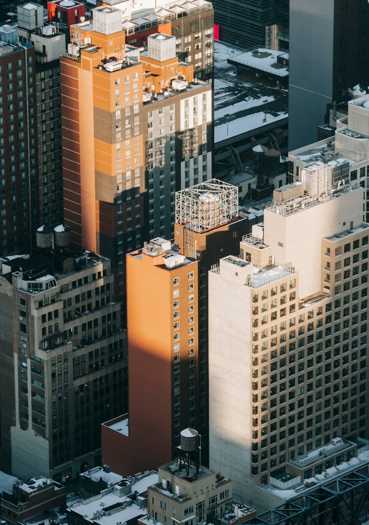 Tall Multistage Buildings In Dwelling District