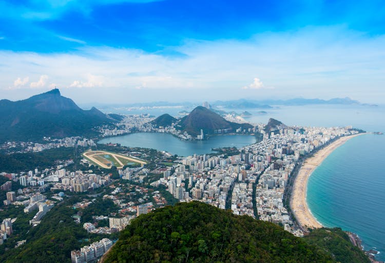 Aerial View Of Rio De Janeiro