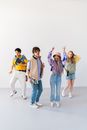A People Posing Together