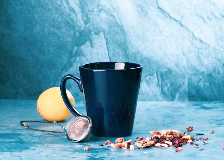 Ceramic Mug And Tea Ball