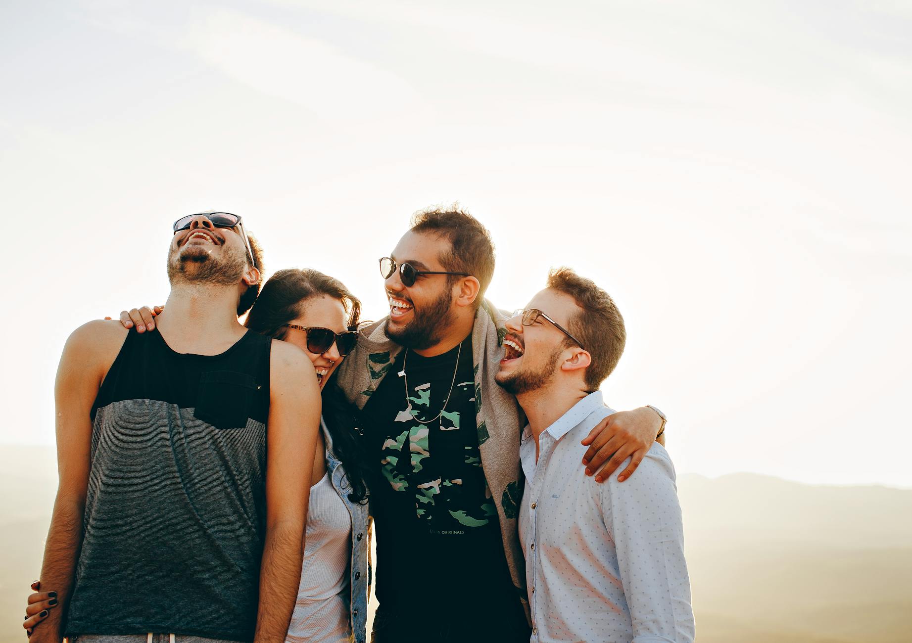 connect with friends for mental health