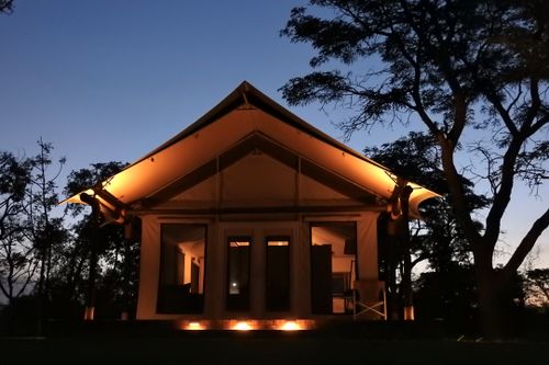 Free stock photo of tented accommodation Stock Photo
