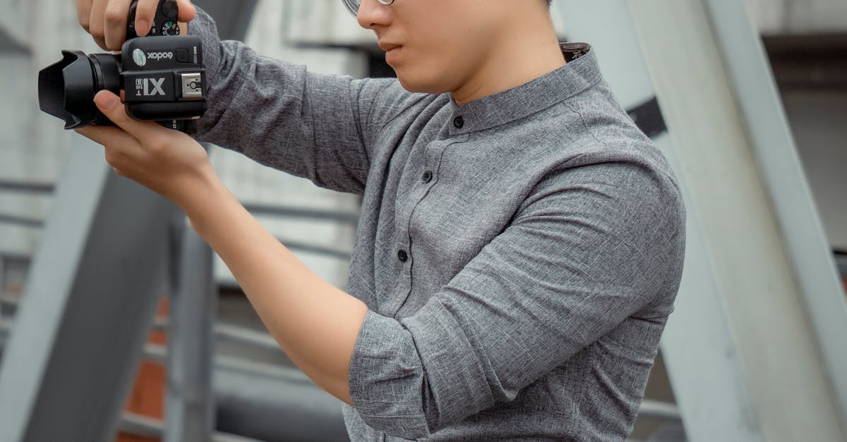 A Man using Camera · Free Stock Photo