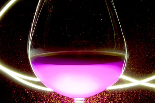 Foto stok gratis anggur merah muda, lampu neon, luar angkasa