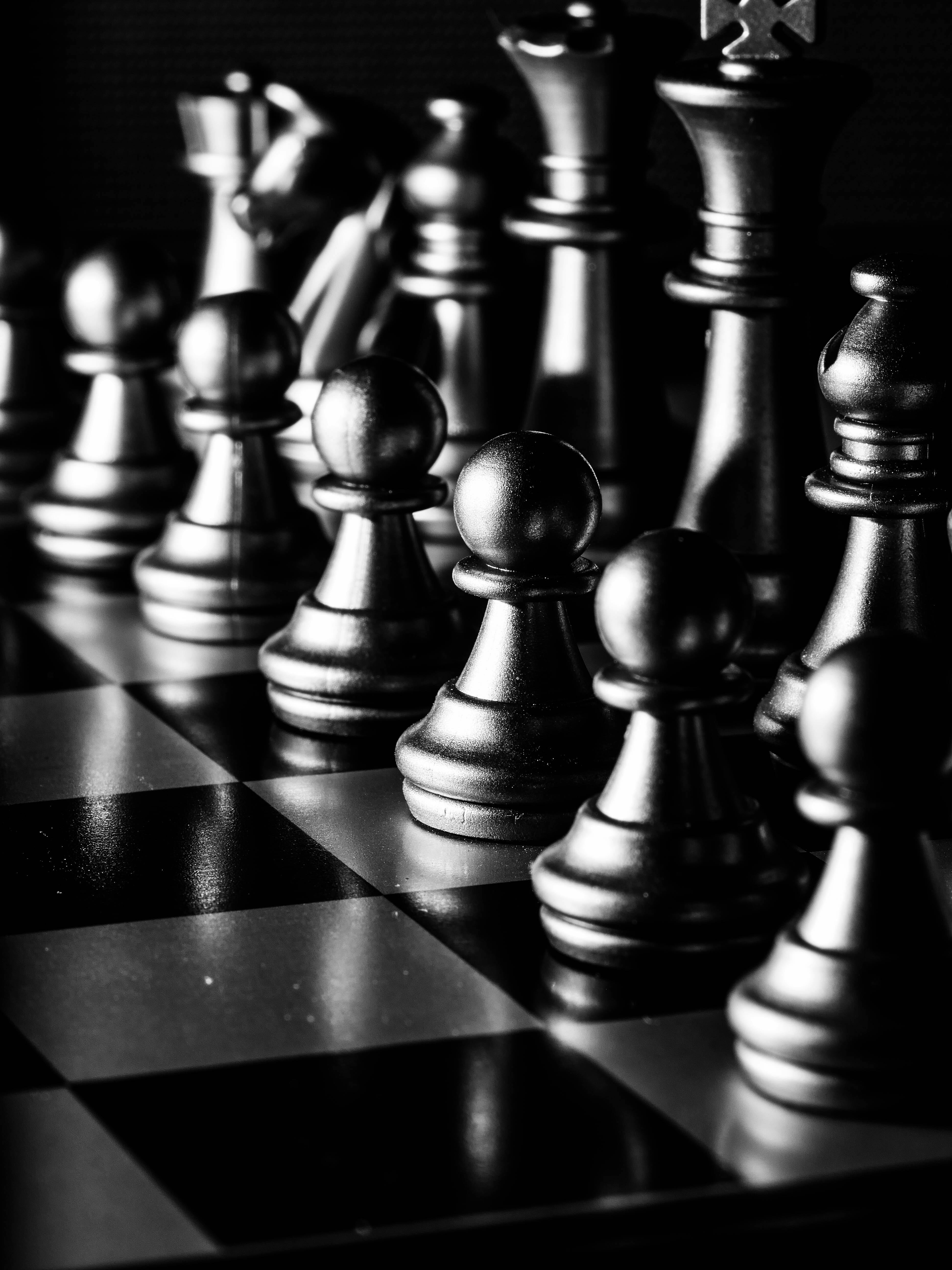 Black Queen Chess Wallpaper by George Becker