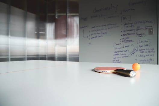 Free stock photo of office, ping pong, table tennis, company