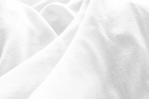 Close-Up Shot of a White Textile