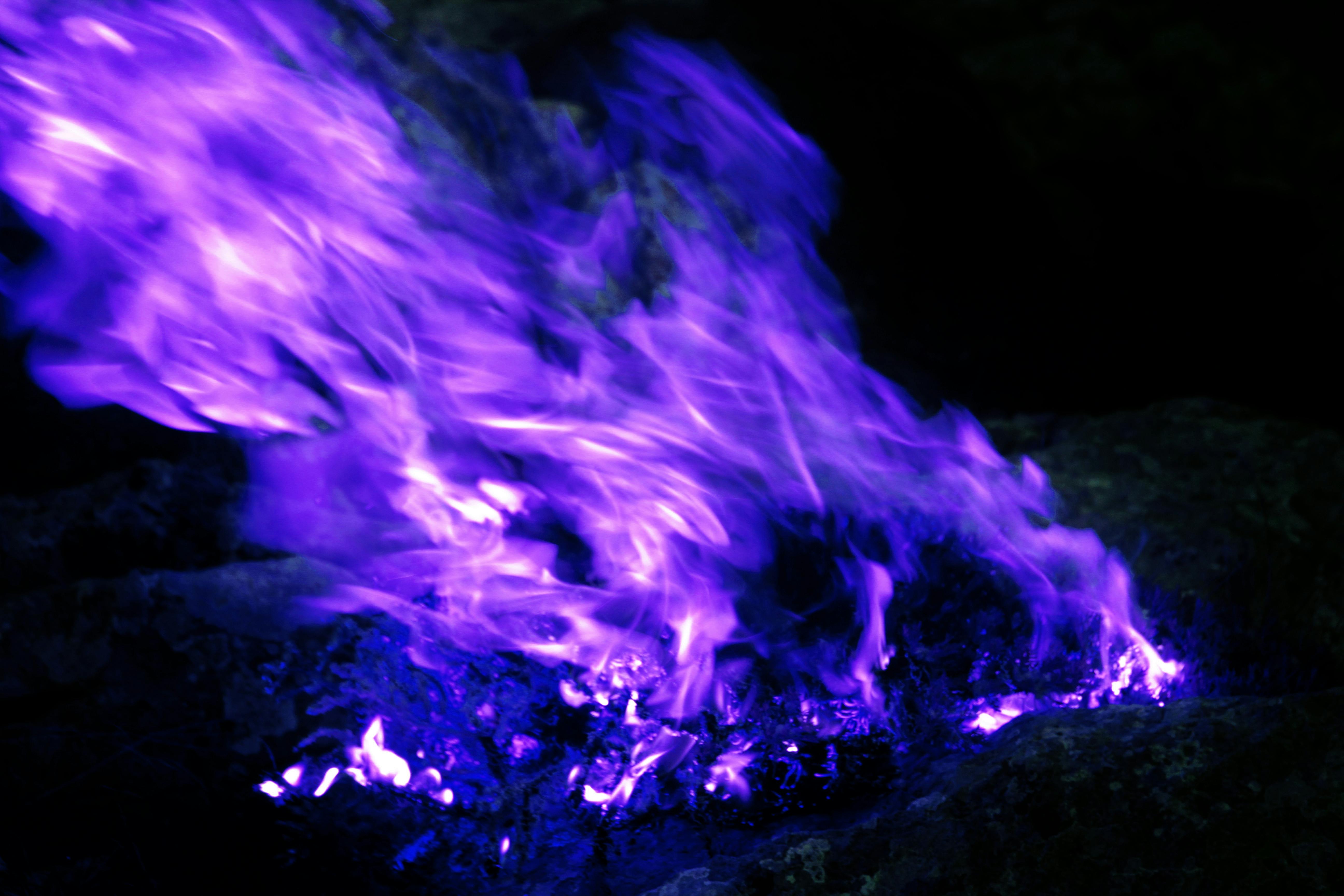 Free stock photo of black, blue, blue fire