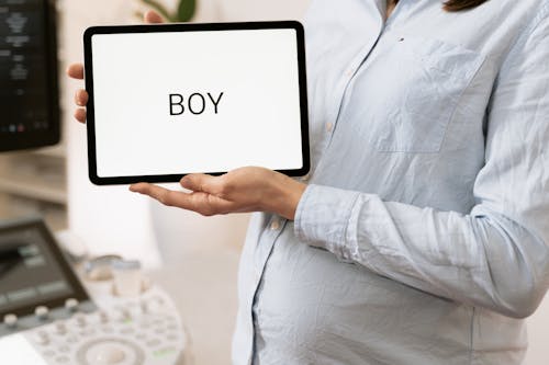 Photo Of Person Holding Tablet