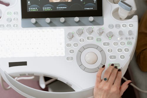 Close-Up Photo Of Ultrasound Machine