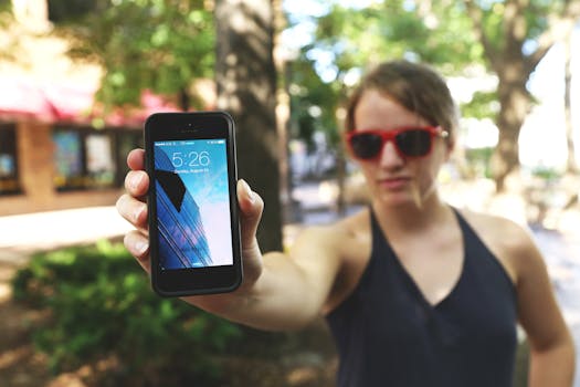 Royalty free images of woman, iphone, smartphone, girl