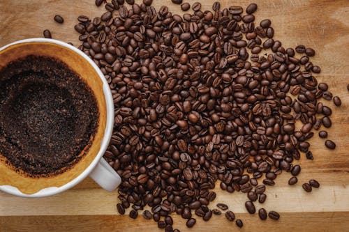 Безкоштовне стокове фото на тему «впритул, Кава, кавові зерна» стокове фото