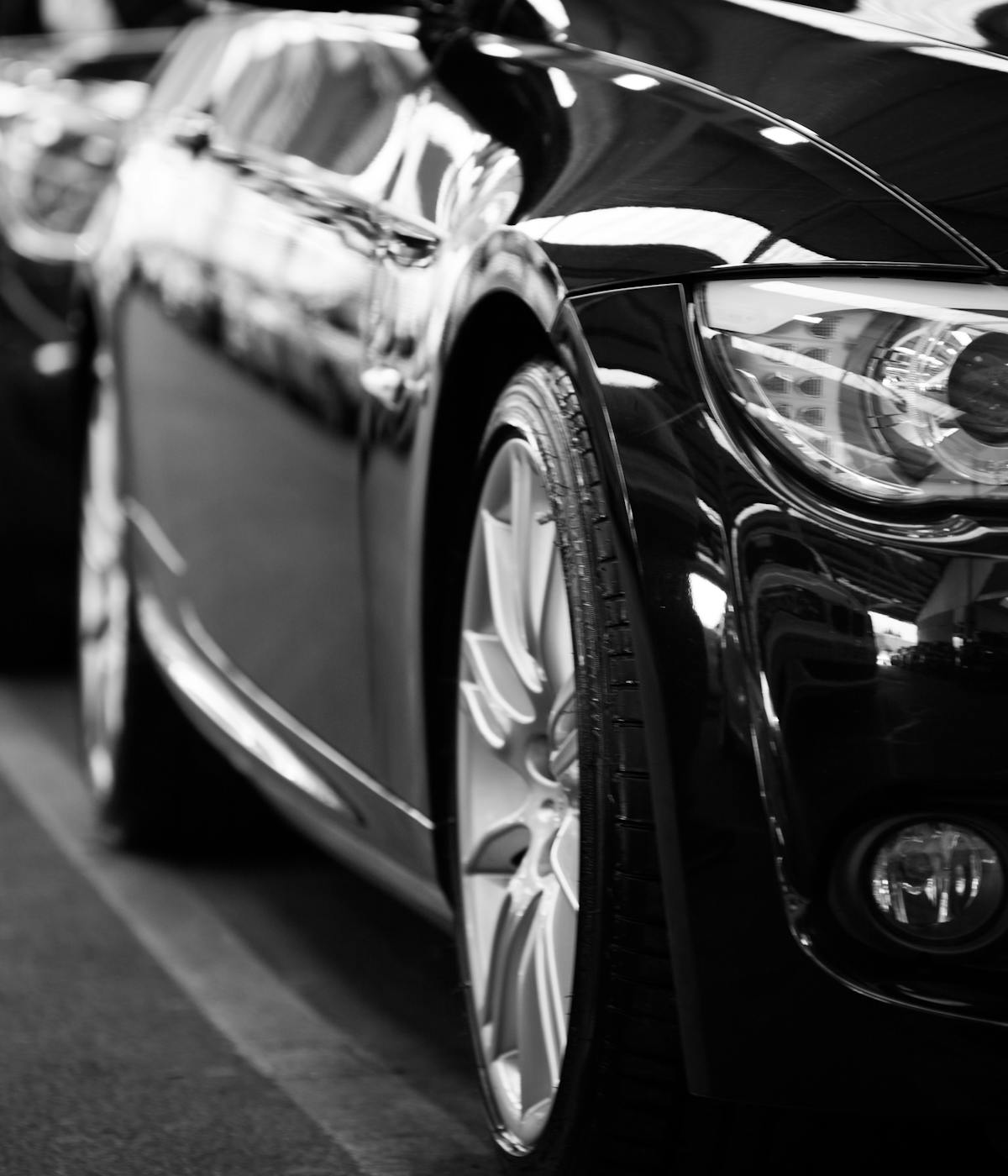 black car