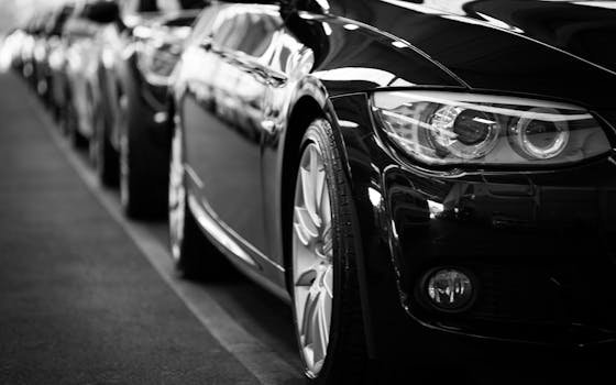 Free stock photo of black-and-white, cars, vehicles, car