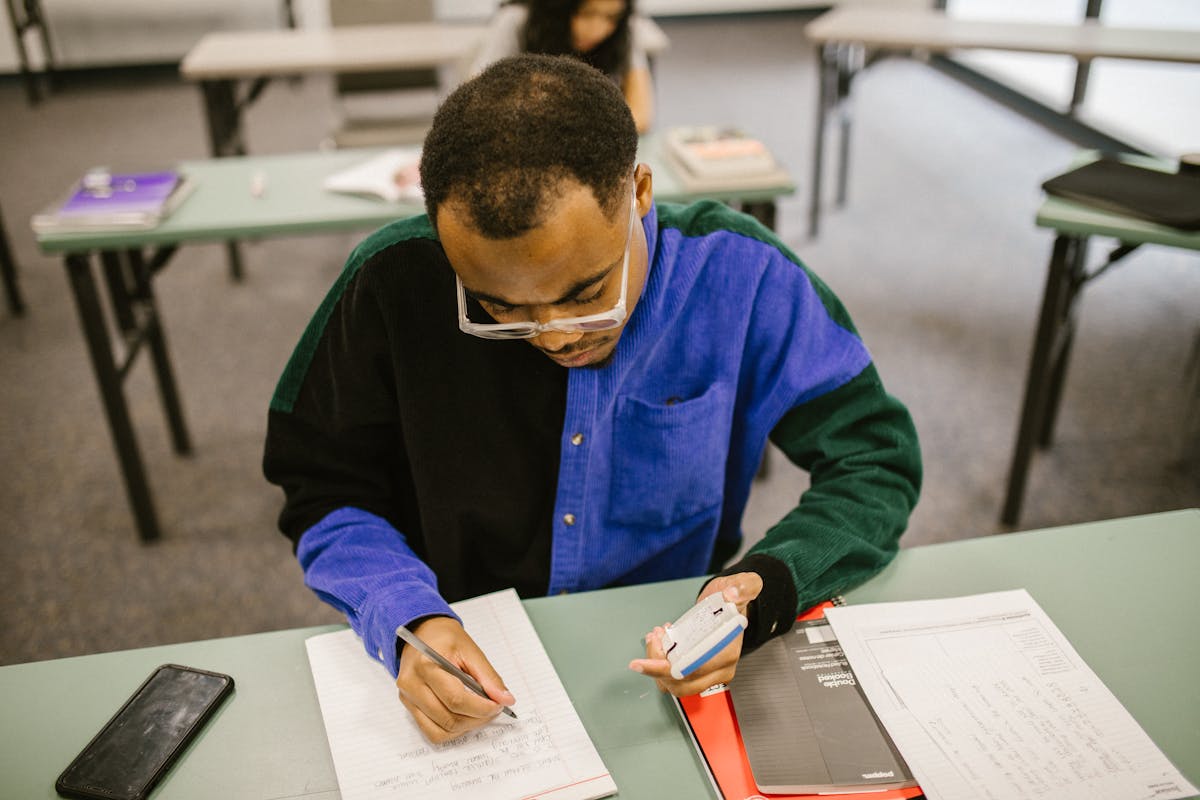 Student Cheating During an Exam