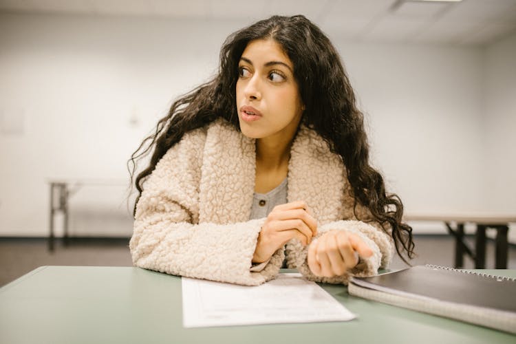 Student Cheating During An Exam