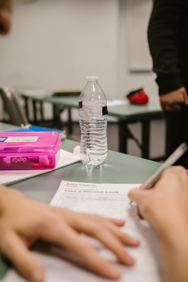 Student Cheating During An Exam