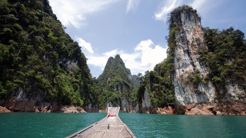 Kostnadsfri bild av båt, flod, khao sok